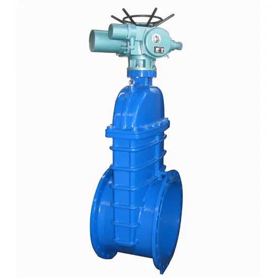 Supply German Standard Z945X-16q Ductile Iron Electric Gate Valve Water Industry Valve Low Temperature Gate Valve